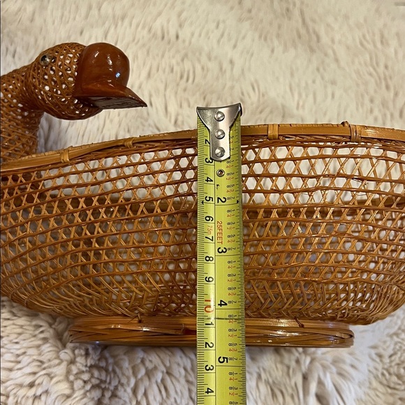 3 Handcrafted Woven Duck Baskets - Picture 6 of 11